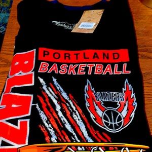 Mitchell & Ness Tee Portland Trail Blazers